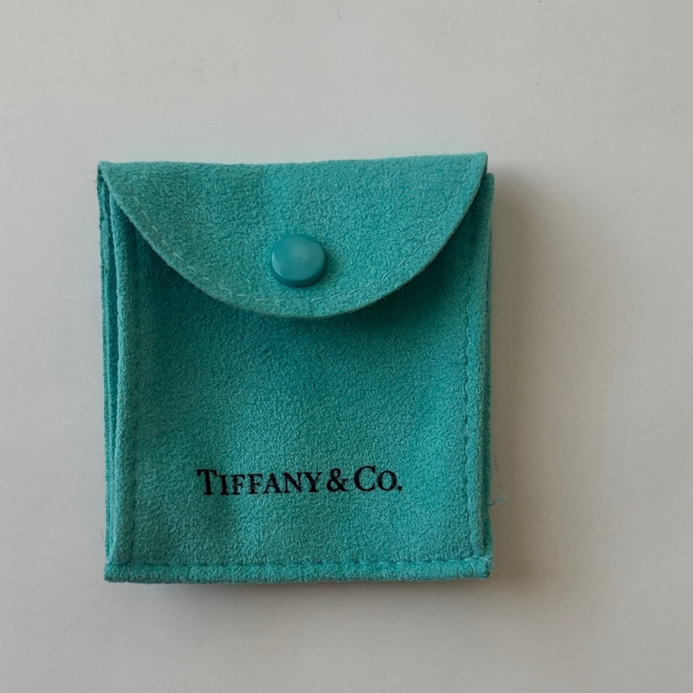 POUCH ONLY | Tiffany & Co. | Signature Blue Microfiber Snap-Close Jewelry Pouch